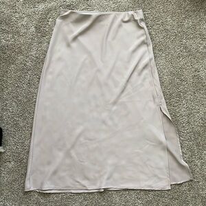 A. New. Day. Satin skirt